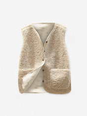 Willa Women's Vest | Soft Touch Button Front Design