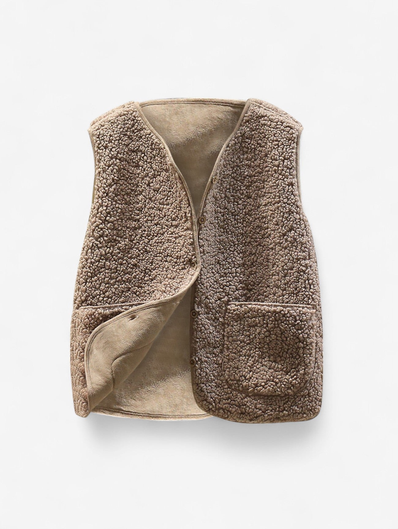 Willa Women's Vest | Soft Touch Button Front Design
