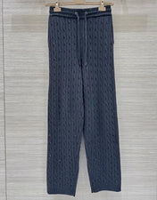 Willa Women's Knit Lounge Set | Hooded Cardigan with Beaded Detail