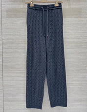 Willa Women's Knit Lounge Set | Hooded Cardigan with Beaded Detail