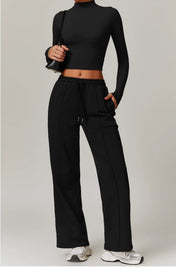 Amber Women's Joggers | Soft Fabric with Elastic Waistband