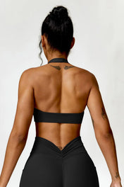 Tamara Women's Sports Bra | Diamond Neckline Design