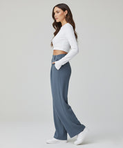 Sabrina Women's Palazzo Pants | High-Waist Wide-Leg Trousers